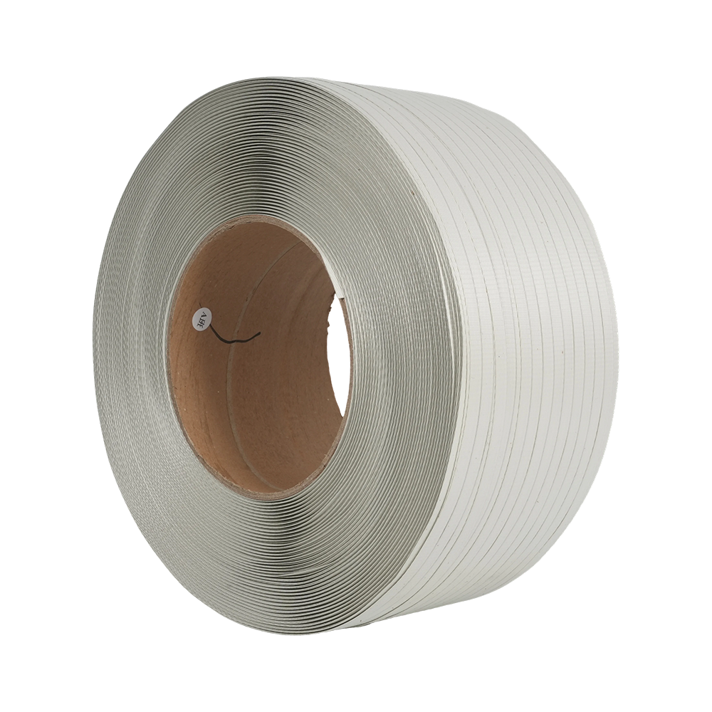 Pita Strapping Plastik Putih, Strapping Band Manual PP